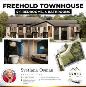 ASSIGNMENT SALE!!! Bellow Purchased Price! Freehold Townhome