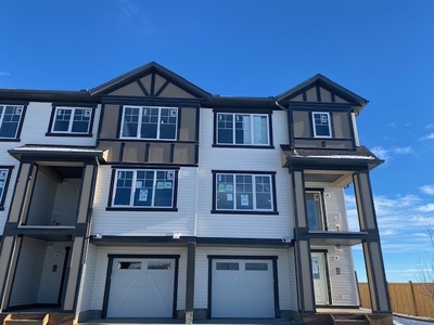 Brand New 3 Bedroom townhouse w/garage and view | 330 Windbury Crescent, Airdrie
