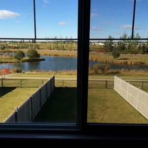 Edmonton Duplex For Rent | MacEwan | beautiful duplex in MacEwan back
