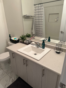 Room for rent in Pickering with own washroom and living room!