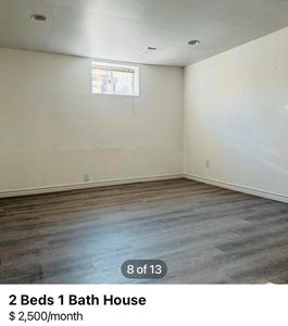 Shared room in 2bdr 1 bath basement apartment at Islington St.
