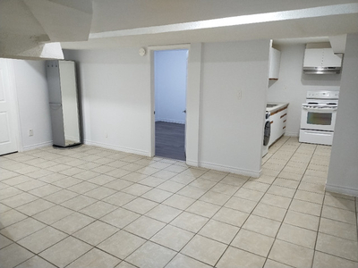 SPACIOUS BASEMENT ONE BEDROOM APARTMENT