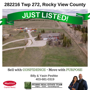 ACREAGE FOR SALE! 282216 Twp 272, Rocky View County