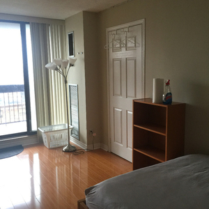 Large Furnished Room in a 2 BR Condo Downtown Toronto