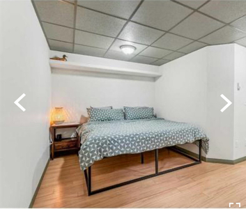 Nightly room rental - private basement