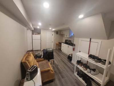 Shared basement room for rent.