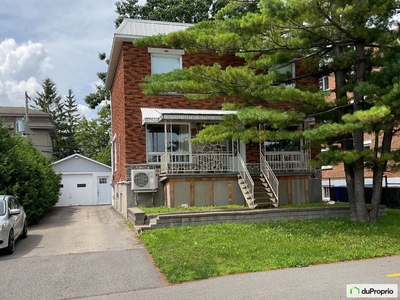 Duplex for sale Ste-Therese 4 bedrooms 3 bathrooms