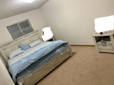 Furnished Big Room for rent in Maples Area