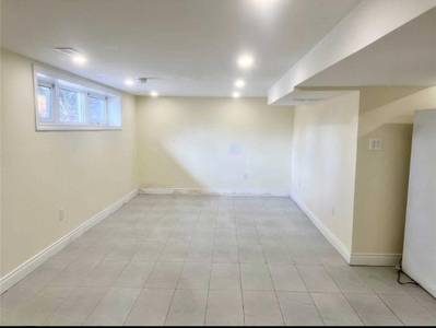 Residential Basement available for rent in Brampton