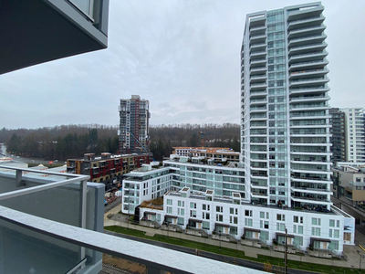 Vancouver River District NEW 1 b+ 1 den+1bath A/C apartment