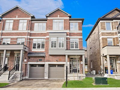 Brand new Family-Sized End Unit Townhome for lease - Ready Now!