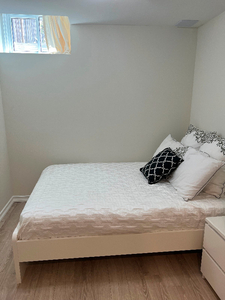 FURNISHED ROOM in BASEMENT within Townhouse MILTON-Derry/Scott
