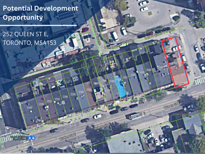 High-density development potential in the Heart of Toronto