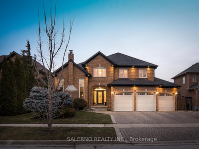 Located in Vaughan - It's a 4 Bdrm 4 Bth