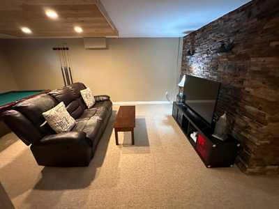 Spacious basement apartment available for rent