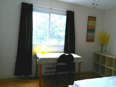 sunny 2nd floor furnished bedroom in Oakville