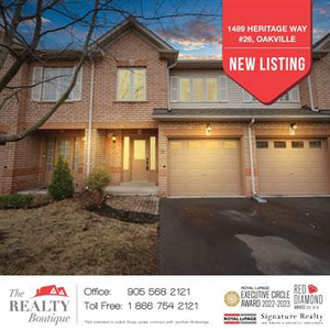 Homes for Sale in Glen Abbey, Oakville, Ontario $899,800