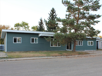 Rare property featuring 2 homes in Hughenden AB