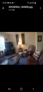 2 bedroom home furnished on ground level walk in Sicamous Bc
