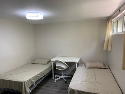 Shared Room for immediate with in-suite Washroom for One Male