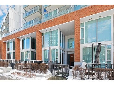 Townhouse For Sale In Downtown East Village, Calgary, Alberta