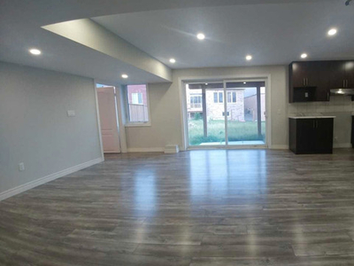 Walk-out Basement 2 Bedroom Apartment for Rent in North Oshawa.