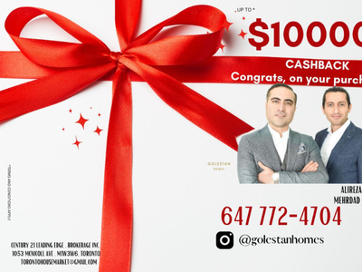 Buy Your Home with amazing Price & get $10,000 Cashback!