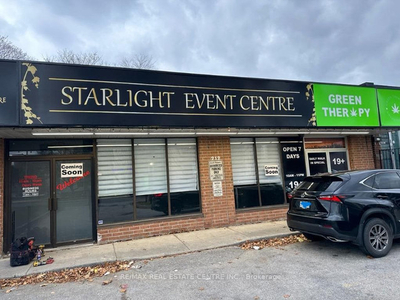 Commercial/Retail Located At Markham/Eglinton