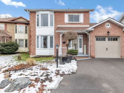 Wonderful Whitby Detached Home 3 Beds / 3 Baths