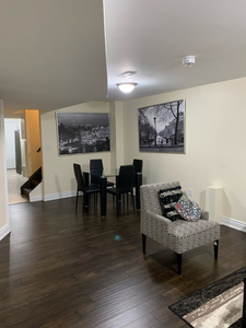 FULLY FURNISHED: Gorgeous 2 bedrooms Basement apartment