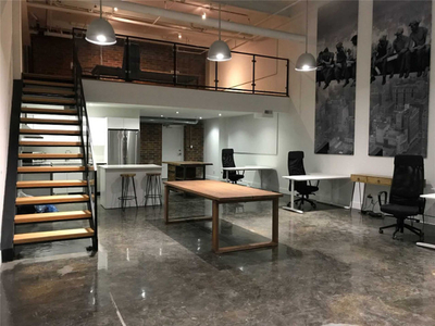 Industrial-Style Studio/Office for Lease - Carlaw/Dundas