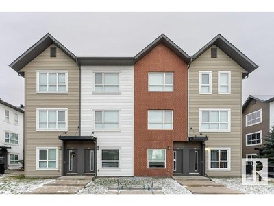 Townhouse For Sale In Griesbach, Edmonton, Alberta