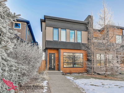 Calgary House For Rent | Altadore | Stunning semi-detached two-storey home in