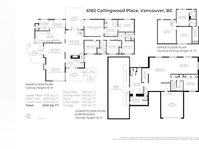 6182 Collingwood PlaceVancouver,
BC, V6N 1V1
