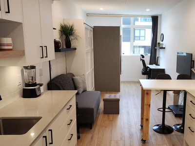 Kelowna Condo Unit For Rent | Modern downtown studio - fully