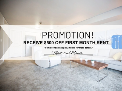 Regina Pet Friendly Apartment For Rent | Hawkstone | Renting at Madison Manor