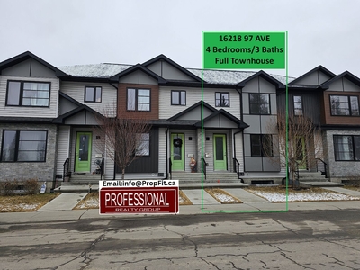 Edmonton Townhouse For Rent | Glenwood | LUXURY FULL TOWNHOUSE 4