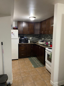 BASEMENT FOR RENT AT MARKHAM & LAWRENCE, AVAILABLE JUNE 1ST