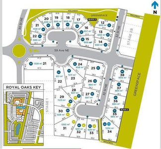 Empty Lot For Sale in Leduc County in Royal Oaks