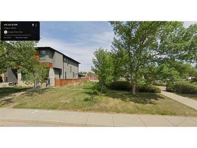 Vacant Land For Sale In West Hillhurst, Calgary, Alberta