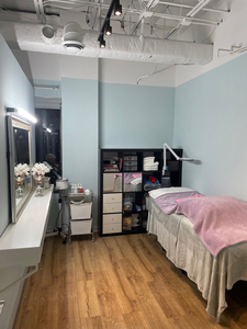 Beauty salon, studio, spa bed/ room rent