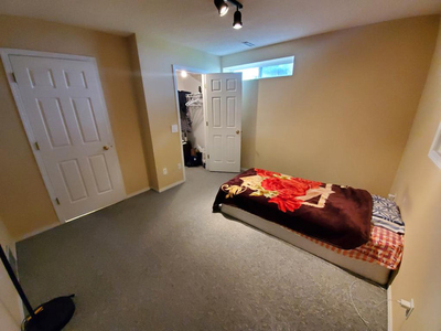 Bright Room in a walkout basement with separate entrance