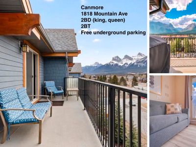 Canmore short to medium rental units available (until end of May