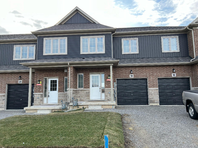 Newly built 3 bedroom 2.5 washroom townhome for rent in Binbrook