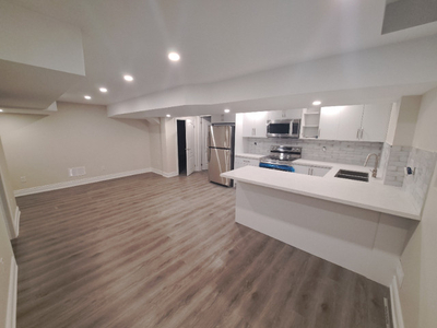 Newly Renovated 2 Bedroom/1 Bathroom Legal Basement For Rent