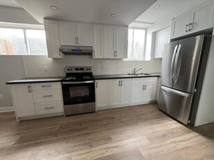 Brand New 3 BDRM, 1 BATH legal basement Available from July 1st