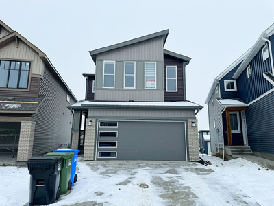 Calgary Main Floor For Rent | Creekstone | Brand New Front Garage Home