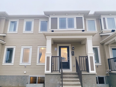 Calgary Townhouse For Rent | Carrington | Brand new townhouse with attach