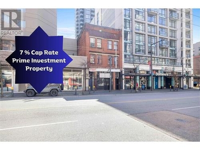 Investment For Sale In Central Business District, Vancouver, British Columbia