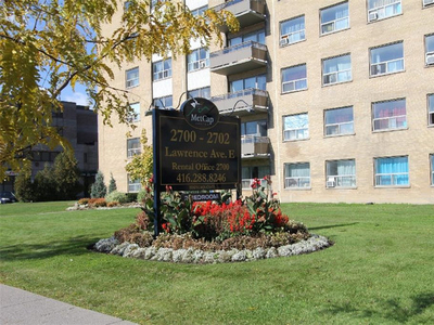 Scarborough 2 Bedroom Apartment for Rent - 2700 and 2702 Lawrenc